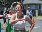 KN - Wellington Batucada at the Stokes Valley Christmas Parade 2024 - photo by Kent Nation