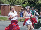 KN - Wellington Batucada at the Stokes Valley Christmas Parade 2024 - photo by Kent Nation