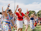 WCC - Wellington Batucada at Te Rā o Waitangi - Waitangi Day Festival 2025 - photo supplied by Wellington City Council