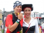 2014 Sevens waterfront parade day 2 - Anny & Lisa - photo by Alan Shuker