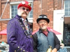 2015 Sevens day 2 - Steampunk gent and Nige - photo by Alan Shuker