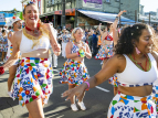 GK - Wellington Batucada at CubaDupa 2025 - photo by Gerry Keating
