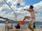 Competitors at the Footvolley Championship - photo by Footvolley New Zealand