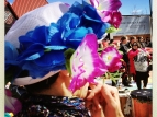 2015 Hastings Blossom Festival - Lisa E's hat - photo by Alison Green