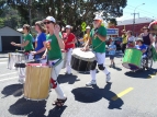 Island Bay Festival parade 2017 - the surdos - photo by Alan Shuker