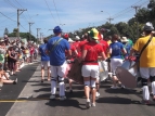 Island Bay Festival Parade 2016 - view from the rear - photo by Alan Shuker