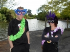 Kokomai Creative Festival masked parade - Richard & Ali