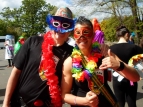 Kokomai Creative Festival masked parade - Bill & Anny