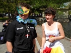 Kokomai Creative Festival masked parade - Darryn & Tanya