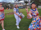 KE - Wellington Batucada at Mt Cook School 150th Celebration - photo by Kelly Etuata