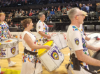VL - Wellington Batucada at the National Basketball League Grand Final 2025 - photo by Vicky Lin