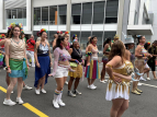 HR - Wellington Batucada at Pride Parade 2025 - photo by Hillary Reid