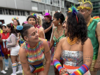 HR - Wellington Batucada at Pride Parade 2025 - photo by Hillary Reid