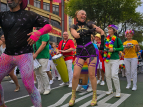 MR - Wellington Batucada at Pride Parade 2025 - photo by Mini Rose