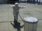 Sevens 2013 day 1 - Bill as the Silver Surfer