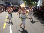 2014 Sevens parade - Batucada dancers - photo by Cameron Burnell, Dominion Post