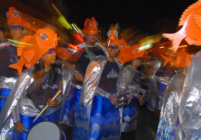 Wellington Batucada at the Cuba Street Carnival
