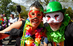 Kokomai Creative Festival masked parade - Anny & Alan