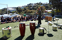 Workshop at St Francis de Sales School, Island Bay