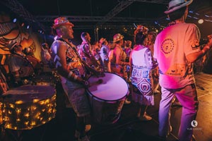 First surdos onstage at CubaDupa 2018